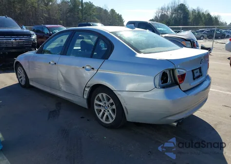 2007 BMW 328I из США, поврежденный, VIN WBAVA37507NE26211